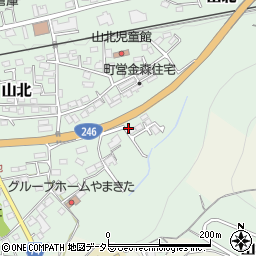 神奈川県足柄上郡山北町山北842周辺の地図