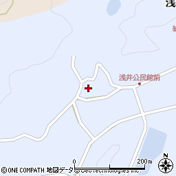 鳥取県西伯郡南部町浅井526周辺の地図