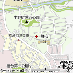 神奈川県横浜市栄区中野町周辺の地図