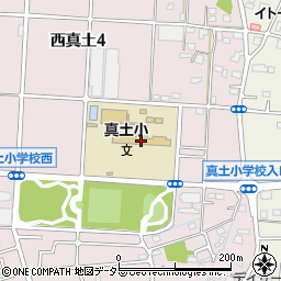平塚市立真土小学校周辺の地図