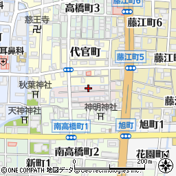 岐阜県大垣市新地町11周辺の地図