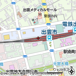 島根県出雲市駅北町12周辺の地図