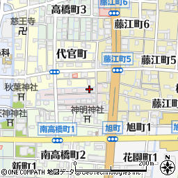 岐阜県大垣市新地町14周辺の地図