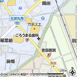 愛知県犬山市五郎丸八龍35周辺の地図