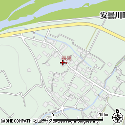 滋賀県高島市安曇川町長尾722周辺の地図