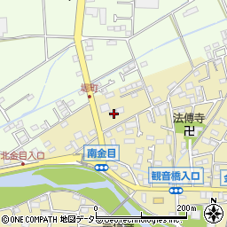 神奈川県平塚市南金目822周辺の地図