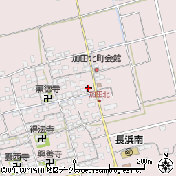 滋賀県長浜市加田町2620周辺の地図