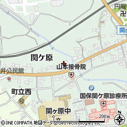 西首塚周辺の地図