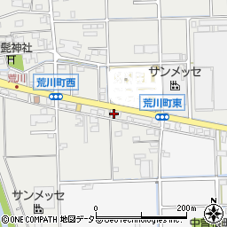 岐阜県大垣市荒川町466-1周辺の地図