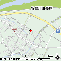 滋賀県高島市安曇川町長尾633周辺の地図