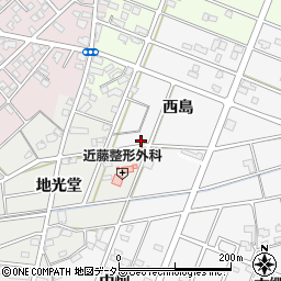 愛知県江南市和田町西島86周辺の地図