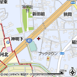 愛知県犬山市五郎丸郷瀬川47周辺の地図