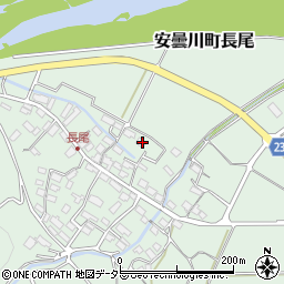 滋賀県高島市安曇川町長尾634周辺の地図