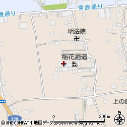 稲花酒造有限会社周辺の地図