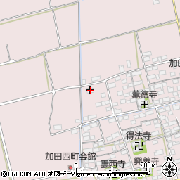 滋賀県長浜市加田町2186-4周辺の地図