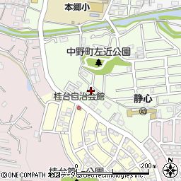 神奈川県横浜市栄区中野町1111周辺の地図