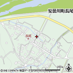 滋賀県高島市安曇川町長尾729周辺の地図
