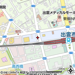 島根県出雲市駅北町1周辺の地図