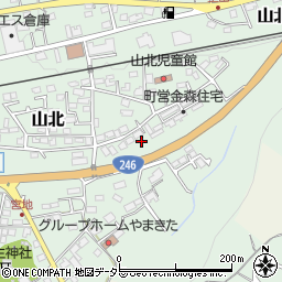神奈川県足柄上郡山北町山北84周辺の地図