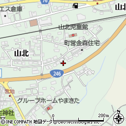 神奈川県足柄上郡山北町山北84周辺の地図