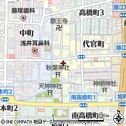 岐阜県大垣市東長町38周辺の地図