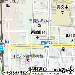 和田鈑金塗装工場周辺の地図