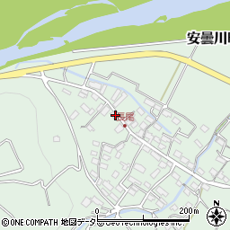 滋賀県高島市安曇川町長尾721周辺の地図