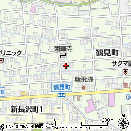 大垣鶴見郵便局周辺の地図