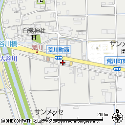 岐阜県大垣市荒川町453周辺の地図