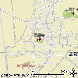 福願寺周辺の地図