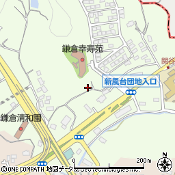神奈川県鎌倉市関谷周辺の地図