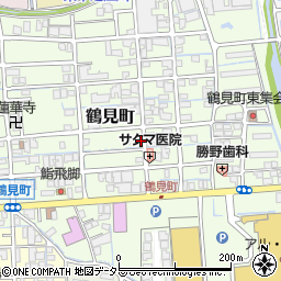 岐阜県大垣市鶴見町76周辺の地図