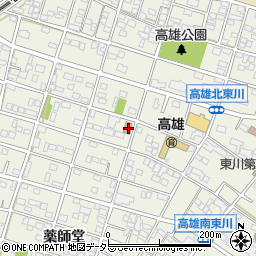愛知県丹羽郡扶桑町高雄北東川72周辺の地図