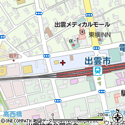 島根県出雲市駅北町2周辺の地図