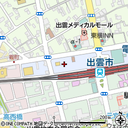 島根県出雲市駅北町2周辺の地図