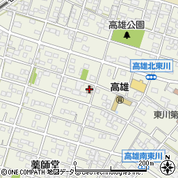 東川公民館周辺の地図