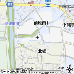 愛知県犬山市前原南周辺の地図