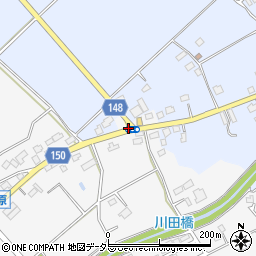 上之郷周辺の地図