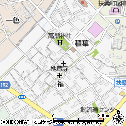 愛知県丹羽郡扶桑町高木周辺の地図