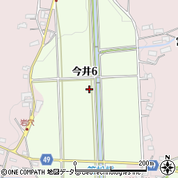 愛知県犬山市今井6丁目周辺の地図
