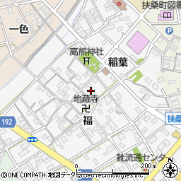 愛知県扶桑町（丹羽郡）高木周辺の地図
