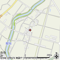 京都府綾部市志賀郷町家際周辺の地図