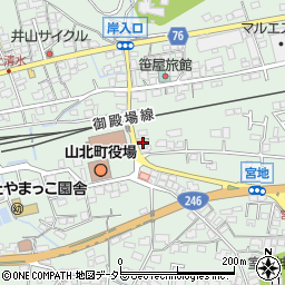 神奈川県足柄上郡山北町山北581周辺の地図