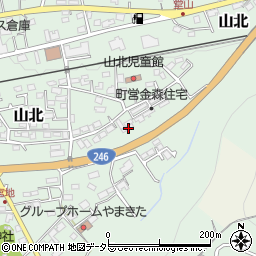 神奈川県足柄上郡山北町山北87周辺の地図