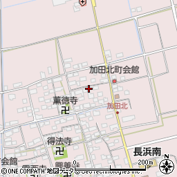 滋賀県長浜市加田町2612周辺の地図