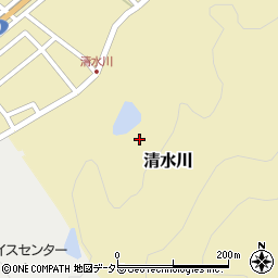 鳥取県西伯郡南部町清水川183周辺の地図