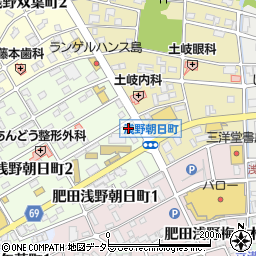 三愛通信設備株式会社　土岐営業所周辺の地図