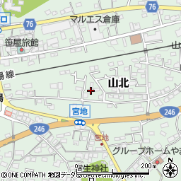 神奈川県足柄上郡山北町山北558周辺の地図