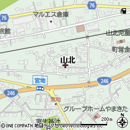 神奈川県足柄上郡山北町山北169-6周辺の地図