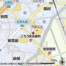 愛知県犬山市五郎丸八龍周辺の地図